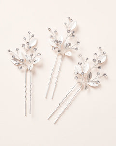 Delicate Leaf Pins ( Set de 3)