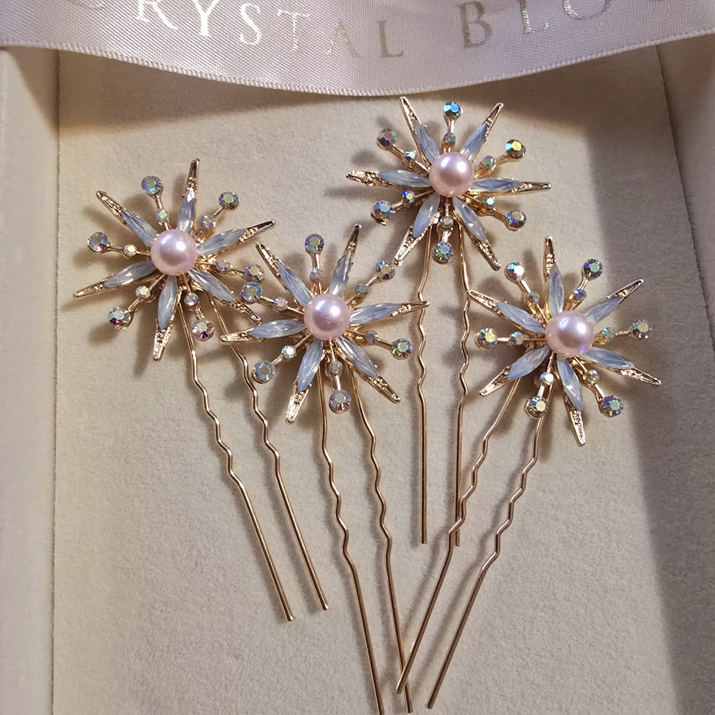 Cuarteto de pines de Estrella en dorado