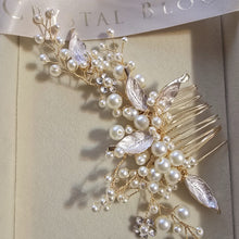 Cargar imagen en el visor de la galería, Peineta Nizi Dorada