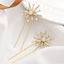 Cargar imagen en el visor de la galería, Cuarteto de pines de Estrella en dorado