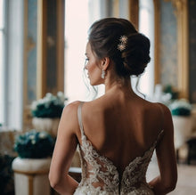 Cargar imagen en el visor de la galería, Cuarteto de pines de Estrella en dorado