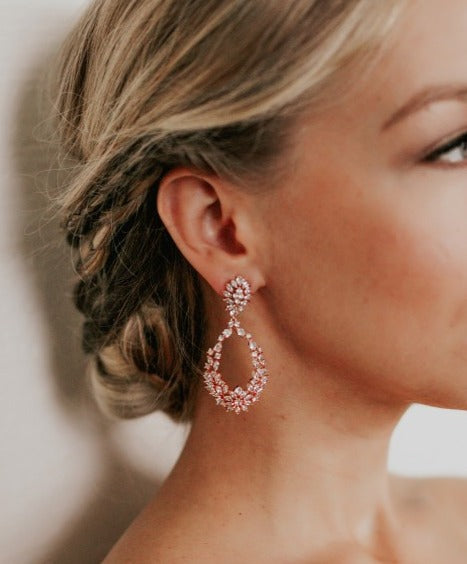 Rachel Earrings (Rosegold)