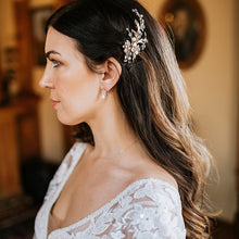 Cargar imagen en el visor de la galería, Petite Floral Clip Rosegold