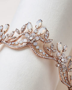 Jolie Opal Crown Rosegold ( Bajo Pedido)